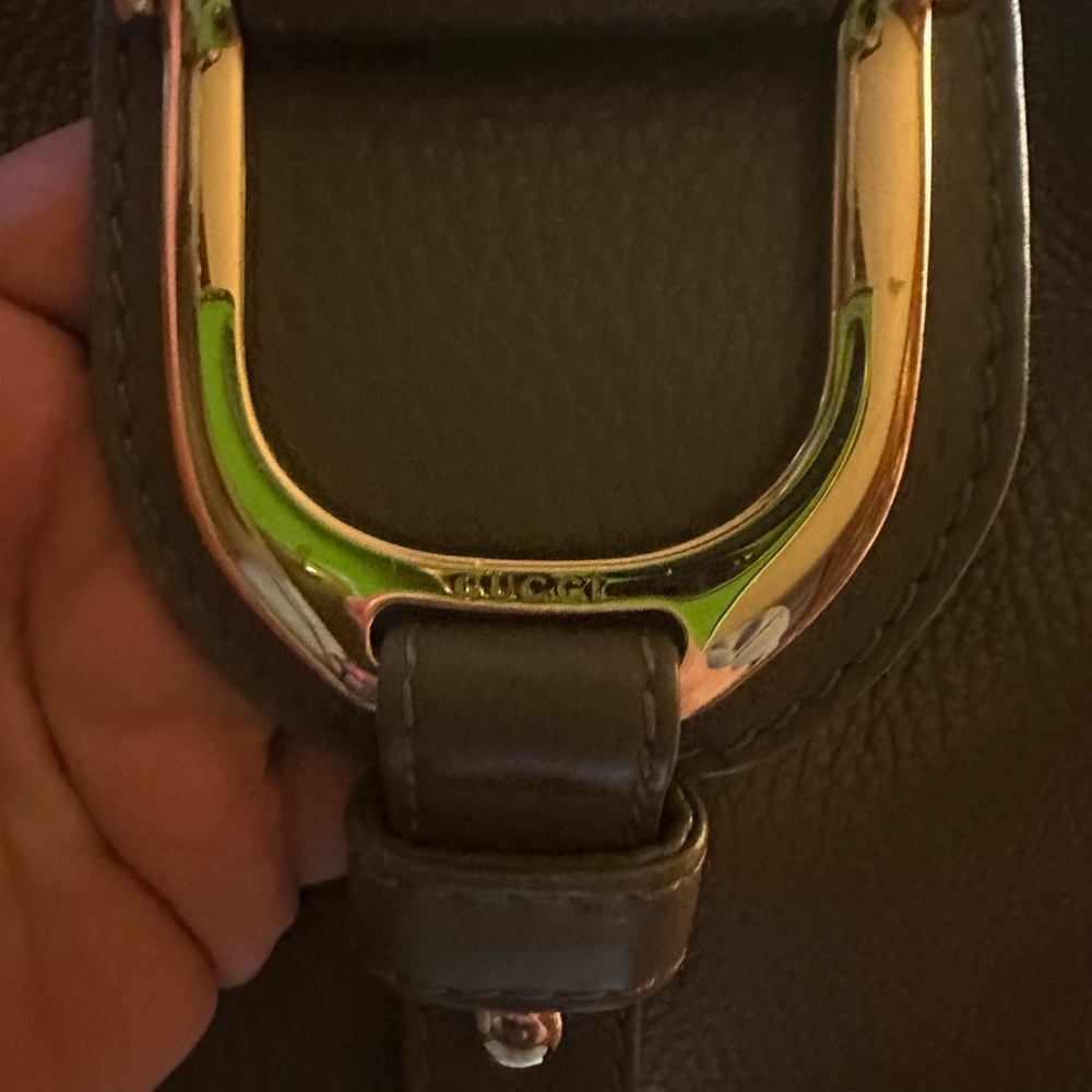 Authentic Gucci Calfskin grey hobo bag!